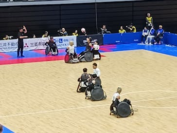 第27回車いすラグビー日本選手権大会に投稿された画像（2024/12/22）