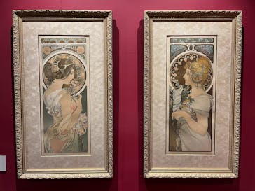ミュシャ展～アール・ヌーヴォーの女神たち～に投稿された画像（2024/12/22）