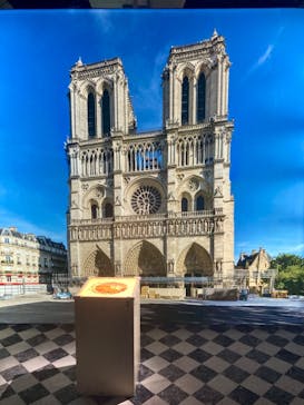 特別展「パリ・ノートルダム大聖堂展 タブレットを手に巡る時空の旅」に投稿された画像（2024/12/22）