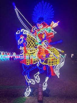 大阪城イルミナージュに投稿された画像（2024/12/24）