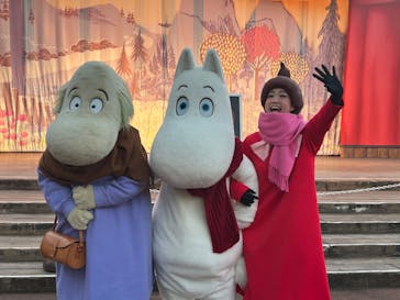 ムーミンバレーパークに投稿された画像（2024/12/25）