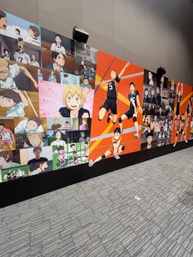 ハイキュー!!アニメ10周年記念展 全感覚EXHIBITION（愛知会場）に投稿された画像（2024/12/25）