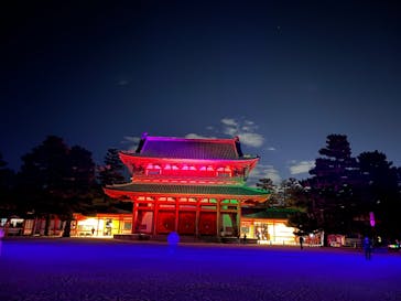 NAKEDヨルマイリ 2025-26 平安神宮に投稿された画像（2024/12/27）