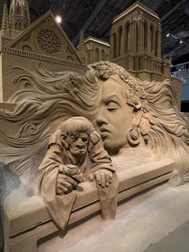 鳥取砂丘砂の美術館に投稿された画像（2024/12/30）