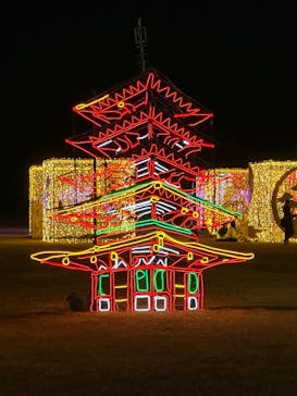 大阪城イルミナージュに投稿された画像（2024/12/31）