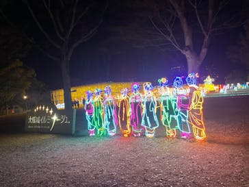 大阪城イルミナージュに投稿された画像（2025/1/1）