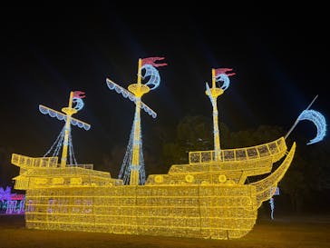 大阪城イルミナージュに投稿された画像（2025/1/1）