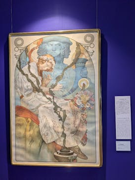 ミュシャ展～アール・ヌーヴォーの女神たち～に投稿された画像（2025/1/2）