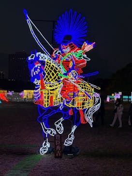 大阪城イルミナージュに投稿された画像（2025/1/2）