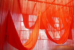 塩田千春　つながる私（アイ）　@大阪中之島美術館に投稿された画像（2025/1/2）