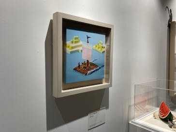 MINIATURE LIFE展 ー田中達也 見立ての世界ー　in　門司港レトロに投稿された画像（2025/1/4）
