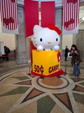 Hello Kitty展 わたしが変わるとキティも変わるに投稿された画像（2025/1/5）