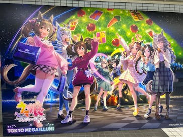 東京メガイルミに投稿された画像（2025/1/5）