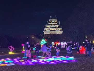 大阪城イルミナージュに投稿された画像（2025/1/5）