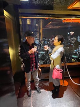 東京タワーに投稿された画像（2025/1/7）