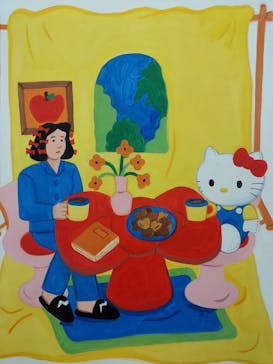 Hello Kitty展 わたしが変わるとキティも変わるに投稿された画像（2025/1/10）