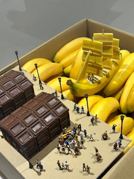 MINIATURE LIFE展 ー田中達也 見立ての世界ー　in　門司港レトロに投稿された画像（2025/1/11）