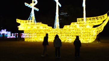 大阪城イルミナージュに投稿された画像（2025/1/11）