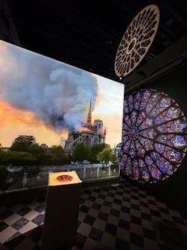 特別展「パリ・ノートルダム大聖堂展 タブレットを手に巡る時空の旅」に投稿された画像（2025/1/11）