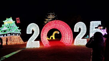 大阪城イルミナージュに投稿された画像（2025/1/12）