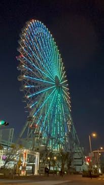 天保山大観覧車に投稿された画像（2025/1/13）