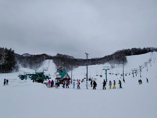 水上高原 藤原スキー場の口コミ ｜第2リフトからは初心者コースだ