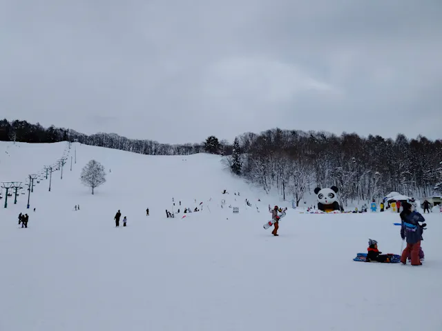 水上高原 藤原スキー場の口コミ ｜第2リフトからは初心者コースだ