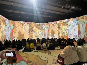 グラン・パレ・イマーシブ　永遠のミュシャに投稿された画像（2025/1/17）