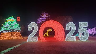 大阪城イルミナージュに投稿された画像（2025/1/22）