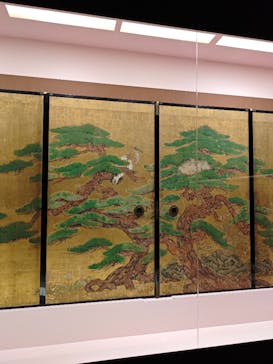 特別展「旧嵯峨御所 大覚寺 －百花繚乱 御所ゆかりの絵画－」（東京国立博物館）に投稿された画像（2025/1/25）