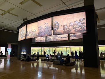 特別展「旧嵯峨御所 大覚寺 －百花繚乱 御所ゆかりの絵画－」（東京国立博物館）に投稿された画像（2025/1/25）