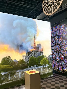 特別展「パリ・ノートルダム大聖堂展 タブレットを手に巡る時空の旅」に投稿された画像（2025/1/25）