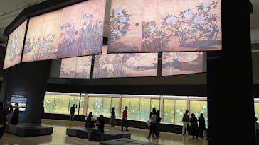 特別展「旧嵯峨御所 大覚寺 －百花繚乱 御所ゆかりの絵画－」（東京国立博物館）に投稿された画像（2025/1/25）