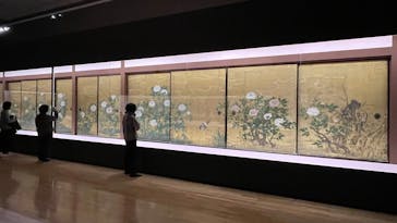 特別展「旧嵯峨御所 大覚寺 －百花繚乱 御所ゆかりの絵画－」（東京国立博物館）に投稿された画像（2025/1/25）