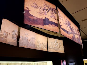 特別展「旧嵯峨御所 大覚寺 －百花繚乱 御所ゆかりの絵画－」（東京国立博物館）に投稿された画像（2025/1/26）