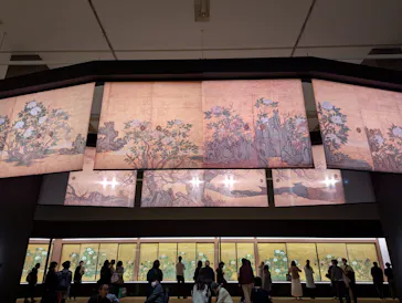 特別展「旧嵯峨御所 大覚寺 －百花繚乱 御所ゆかりの絵画－」（東京国立博物館）に投稿された画像（2025/1/28）