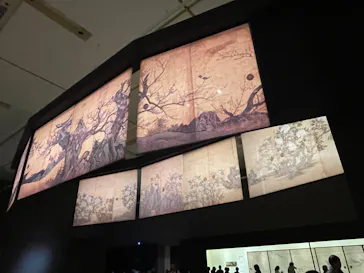 特別展「旧嵯峨御所 大覚寺 －百花繚乱 御所ゆかりの絵画－」（東京国立博物館）に投稿された画像（2025/1/29）