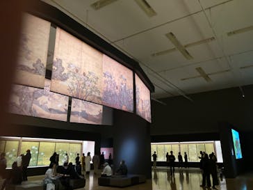 特別展「旧嵯峨御所 大覚寺 －百花繚乱 御所ゆかりの絵画－」（東京国立博物館）に投稿された画像（2025/2/1）