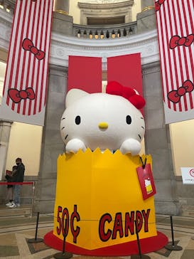 Hello Kitty展 わたしが変わるとキティも変わるに投稿された画像（2025/2/2）