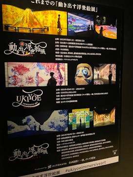 動き出す浮世絵展 TOKYOに投稿された画像（2025/2/7）