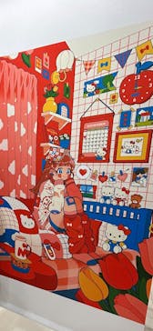 Hello Kitty展 わたしが変わるとキティも変わるに投稿された画像（2025/2/8）