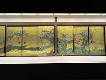 特別展「旧嵯峨御所 大覚寺 －百花繚乱 御所ゆかりの絵画－」（東京国立博物館）に投稿された画像（2025/2/8）