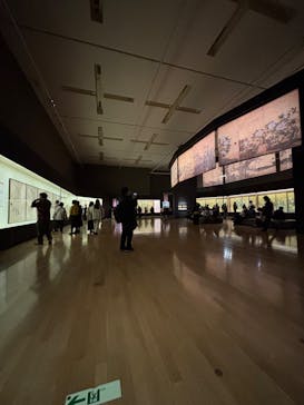 特別展「旧嵯峨御所 大覚寺 －百花繚乱 御所ゆかりの絵画－」（東京国立博物館）に投稿された画像（2025/2/8）