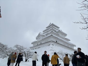 鶴ヶ城に投稿された画像（2025/2/9）