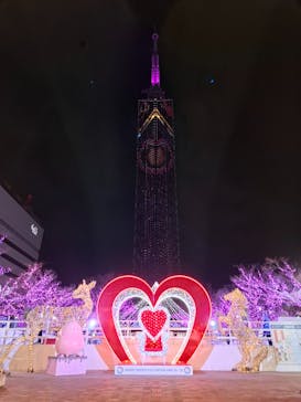 福岡タワーに投稿された画像（2025/2/11）