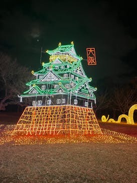 大阪城イルミナージュに投稿された画像（2025/2/11）