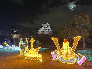 大阪城イルミナージュに投稿された画像（2025/2/11）