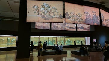 特別展「旧嵯峨御所 大覚寺 －百花繚乱 御所ゆかりの絵画－」（東京国立博物館）に投稿された画像（2025/2/13）