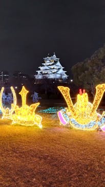 大阪城イルミナージュに投稿された画像（2025/2/15）