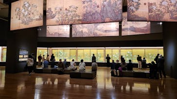 特別展「旧嵯峨御所 大覚寺 －百花繚乱 御所ゆかりの絵画－」（東京国立博物館）に投稿された画像（2025/2/16）